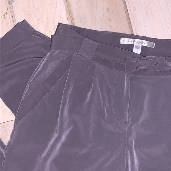 Gray Capri Dress Pants - Picture 2 of 2